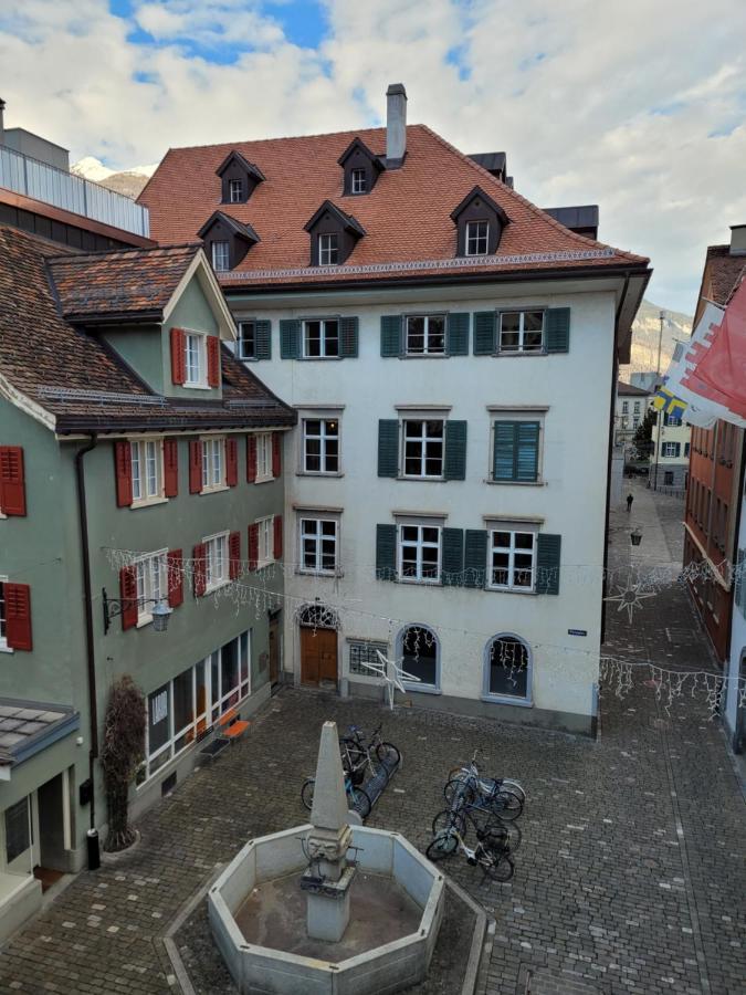 Zunfthaus Zur Rebleuten Chur Bagian luar foto