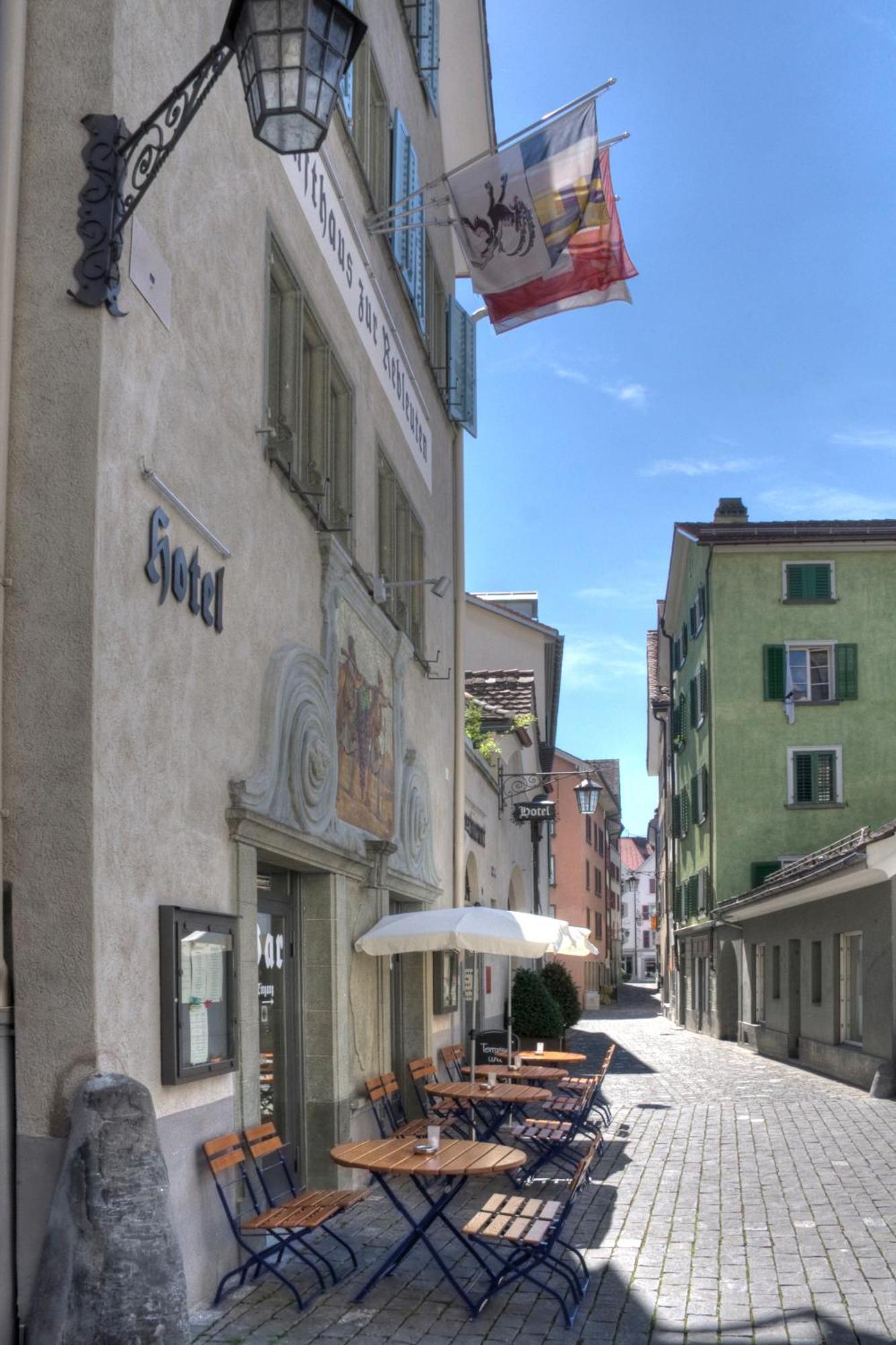 Zunfthaus Zur Rebleuten Chur Bagian luar foto