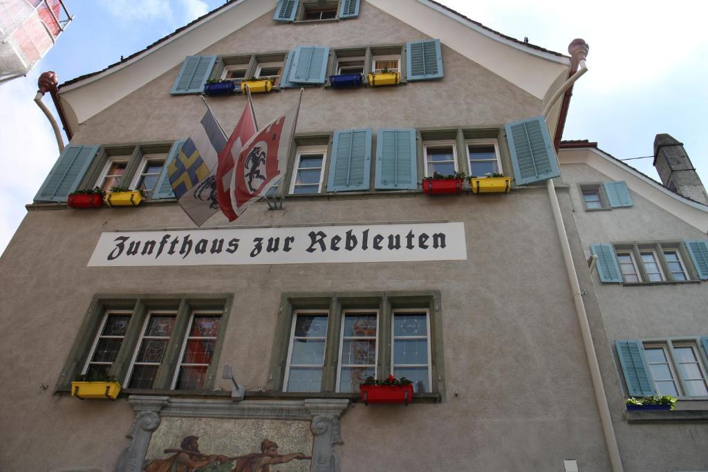 Zunfthaus Zur Rebleuten Chur Bagian luar foto