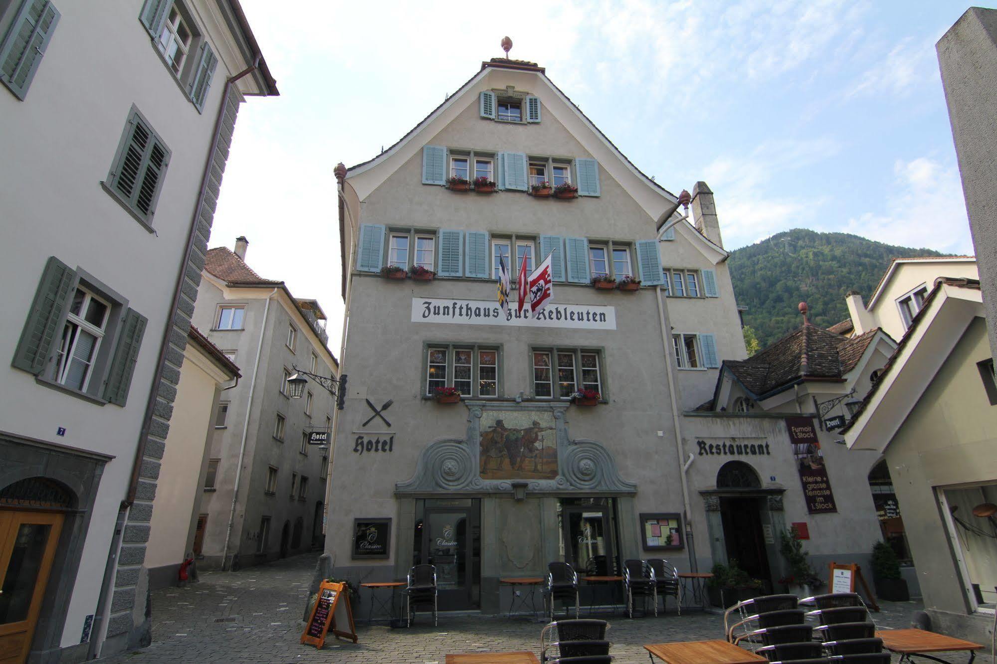 Zunfthaus Zur Rebleuten Chur Bagian luar foto