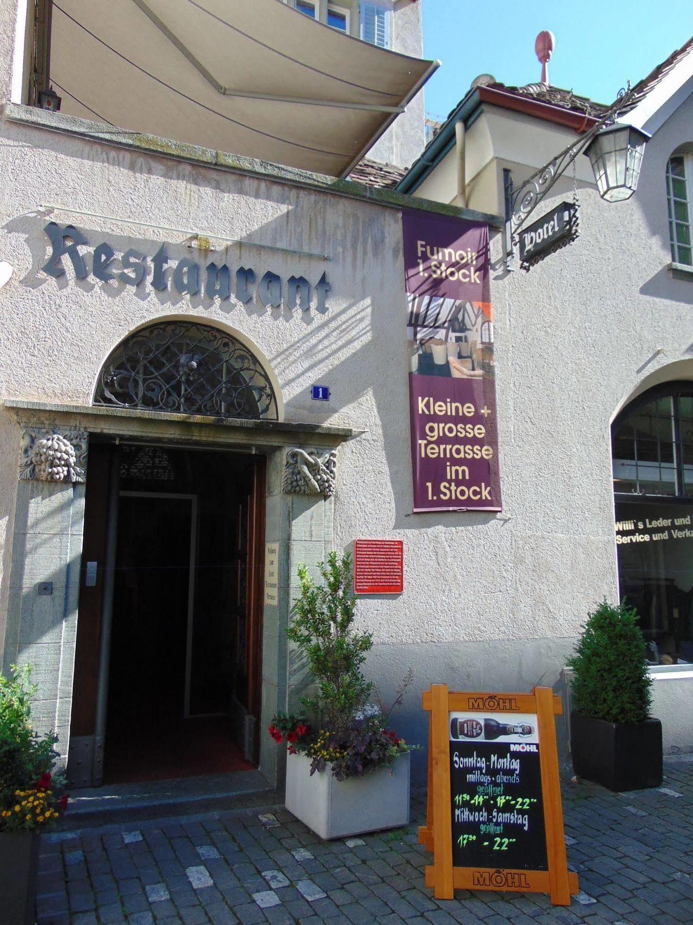 Zunfthaus Zur Rebleuten Chur Bagian luar foto